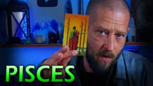Pisces love tarot reading for February 2024 by Allen Hill of Unknown Truth Tarot