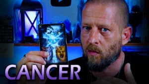Cancer April 2024 tarot love reading by Allen Hill of Unknown Truth Tarot.