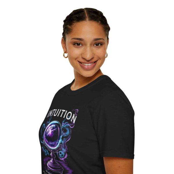 Intuition:  The Official Sponsor of "I Told You So" - Unisex Softstyle Spiritual T-Shirt - Image 9