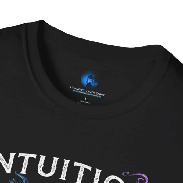 Intuition:  The Official Sponsor of "I Told You So" - Unisex Softstyle Spiritual T-Shirt - Image 3