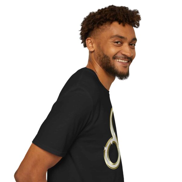 Leo Glyph T-Shirt - Unisex Softstyle Astrology T-Shirt - Image 11