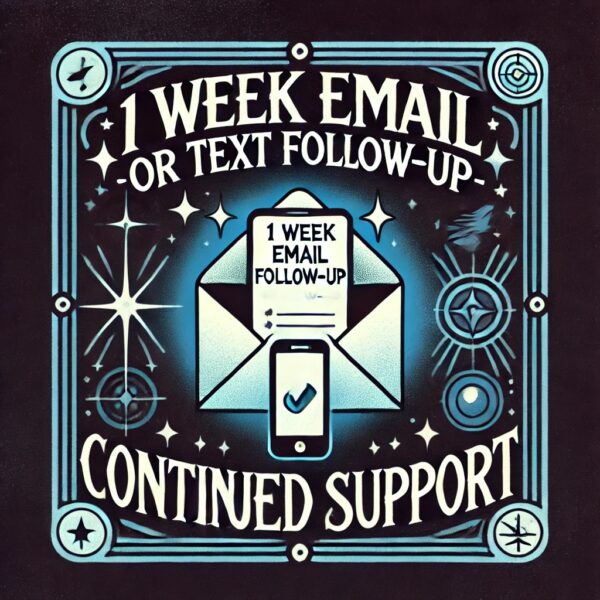 Unknown Truth Tarot - 1 Week Email or Text Support Upgrade