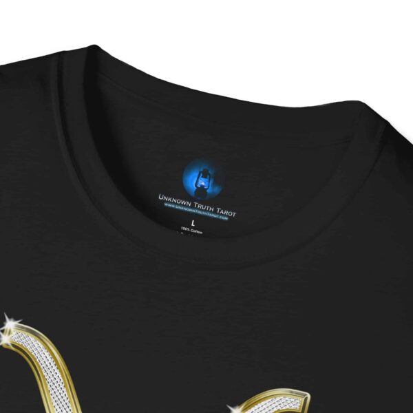 Taurus Glyph T-Shirt - Unisex Softstyle Taurus Zodiac Sign Astrology T-Shirt - Image 3