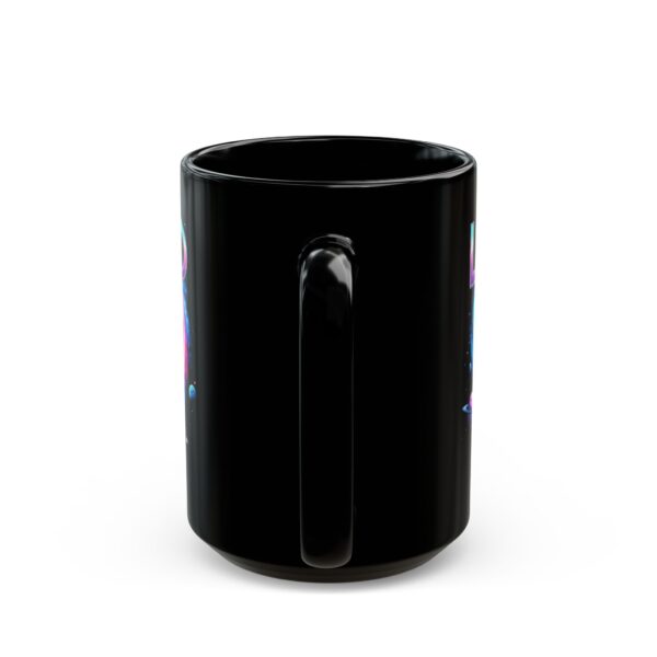 Leo AF Galaxy Mug - Zodiac Collection - Black Leo Zodiac Astrology Mug (11oz, 15oz) - Image 8