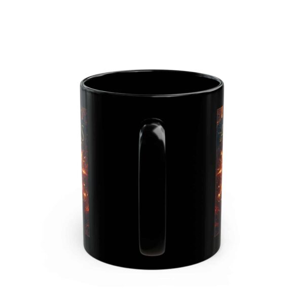 Aries Power - Black Zodiac Astrology Mug (11oz, 15oz) - Image 4