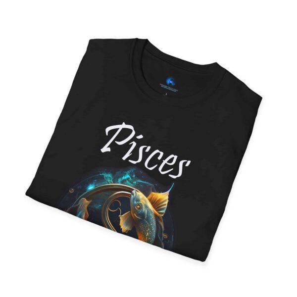 Pisces Shirt - Pisces Fish Symbol - Zodiac Collection - Unisex Sofstyle Pisces Astrology T-shirt - Image 4
