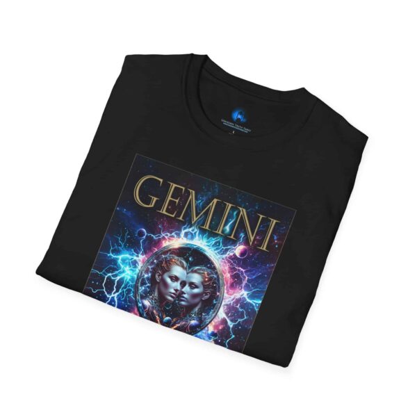 Gemini Power T-Shirt - Unisex Softstyle Gemini Zodiac Sign Astrology T-Shirt - Image 4