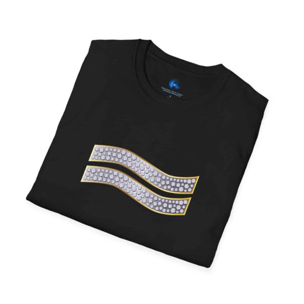 Aquarius Glyph T-Shirt - Unisex Softstyle Astrology T-Shirt - Image 4