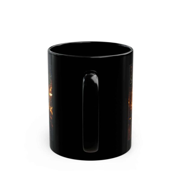 Sagittarius Power - Black Zodiac Astrology Mug (11oz, 15oz) - Image 4