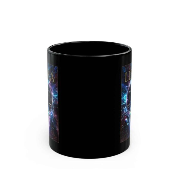 Libra Power - Black Zodiac Astrology Mug (11oz, 15oz) - Image 2