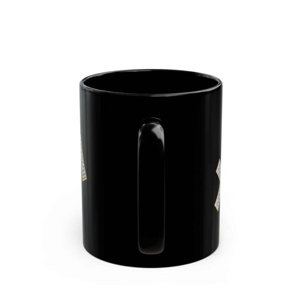 Sagittarius Symbol / Sagittarius Glyph - Black Zodiac Astrology Mug (11oz, 15oz) - Image 4