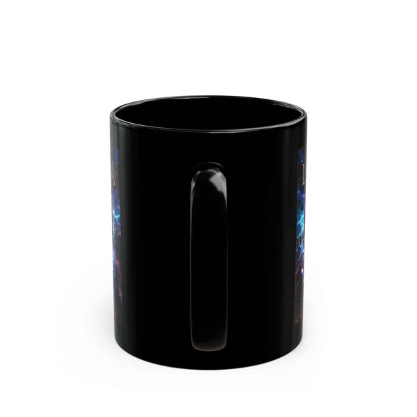 Libra Power - Black Zodiac Astrology Mug (11oz, 15oz) - Image 4