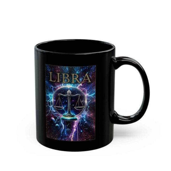 Libra Power - Black Zodiac Astrology Mug (11oz, 15oz)