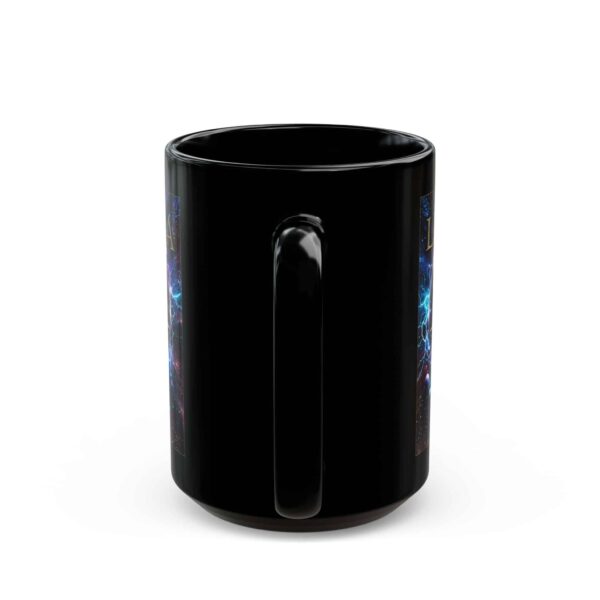 Libra Power - Black Zodiac Astrology Mug (11oz, 15oz) - Image 8