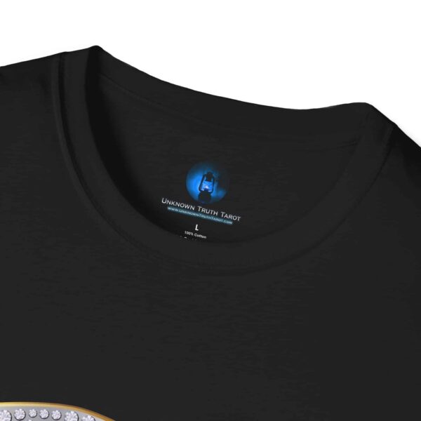 Aquarius Glyph T-Shirt - Unisex Softstyle Astrology T-Shirt - Image 3