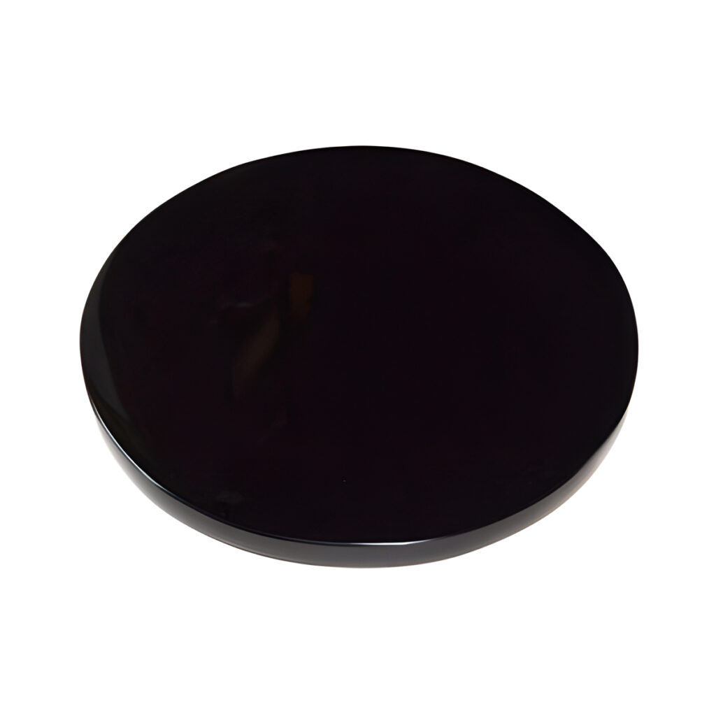 Black Obsidian Crystal Scrying Mirror