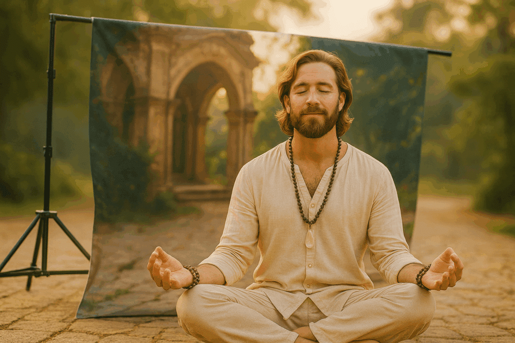 A fake guru caught in his manifesting lie.