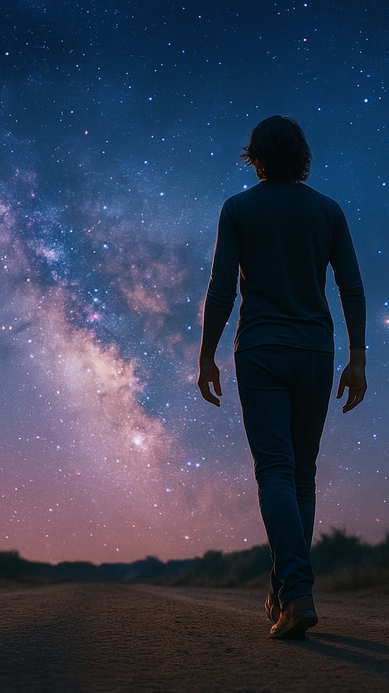 Walking forward a more powerful version of yourself.