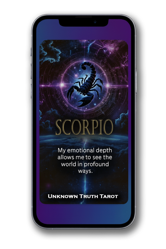 Scorpio Power Wallpapers for iPhone and Android smartphones.