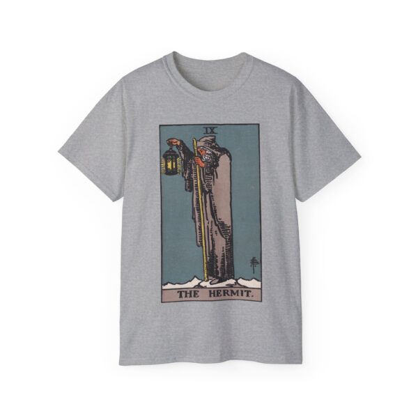 The Hermit - Major Arcana Collection - Unisex Ultra Cotton Tee by Unknown Truth Tarot - Image 9