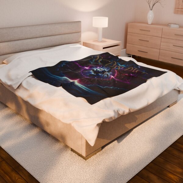 Scorpio Celestial Power Blanket – Velveteen Plush Throw for Sacred Comfort & Transformation - Image 4