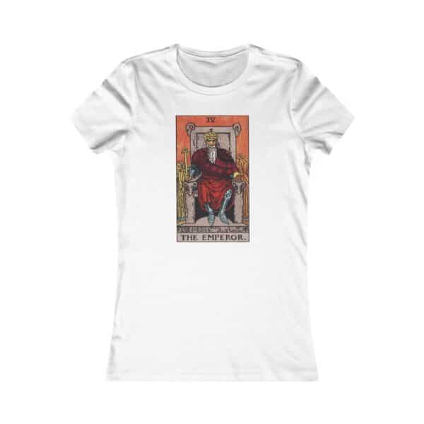The Emperor - Major Arcana Collection - Women's Favorite Tee by Unknown Truth Tarot - Image 3