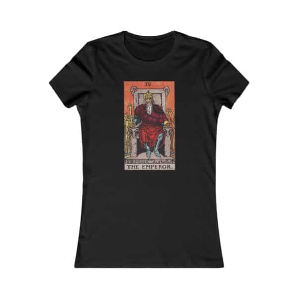 The Emperor - Major Arcana Collection - Women's Favorite Tee by Unknown Truth Tarot