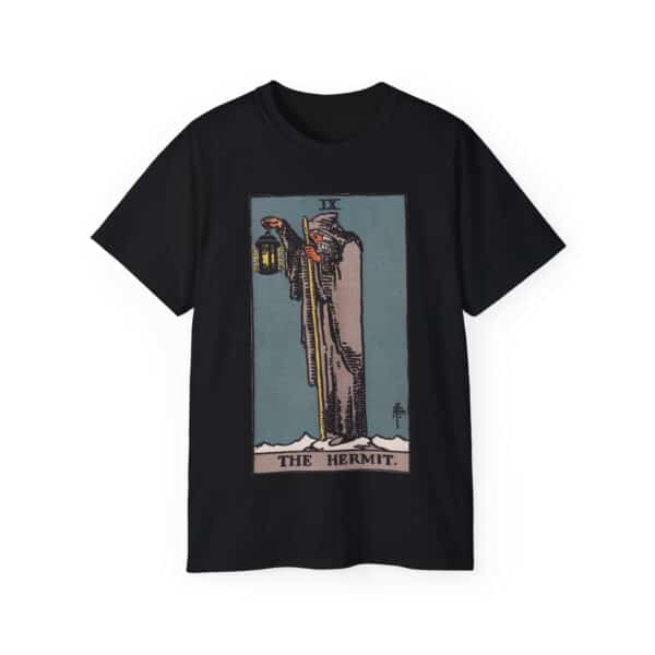 The Hermit - Major Arcana Collection - Unisex Ultra Cotton Tee by Unknown Truth Tarot