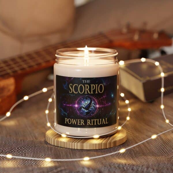 The Scorpio Power Ritual Candle – A Flame for Focus, Alignment & Transformation - Image 3