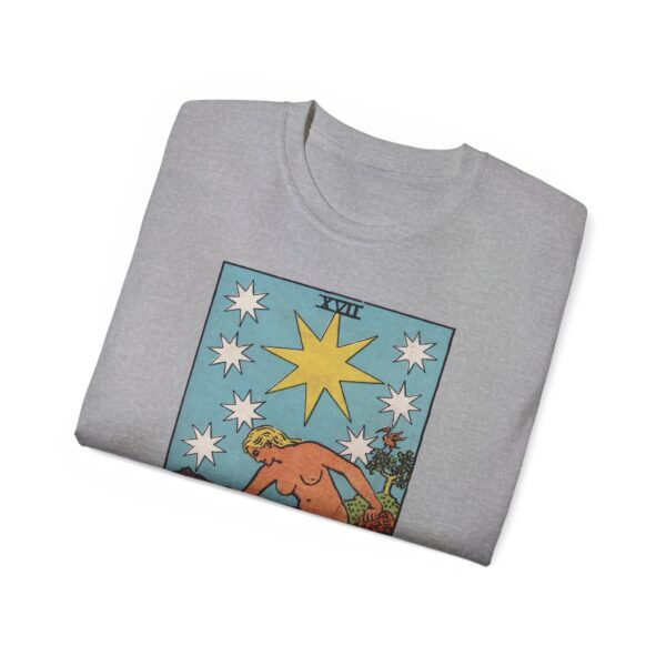 The Star - Major Arcana Collection - Unisex Ultra Cotton Tee by Unknown Truth Tarot - Image 16