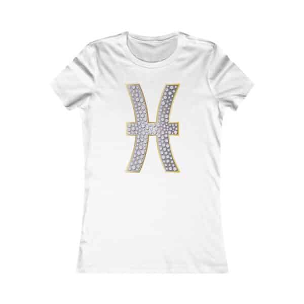 Pisces Symbol - Zodiac Collection - Women's T-shirt - Image 3