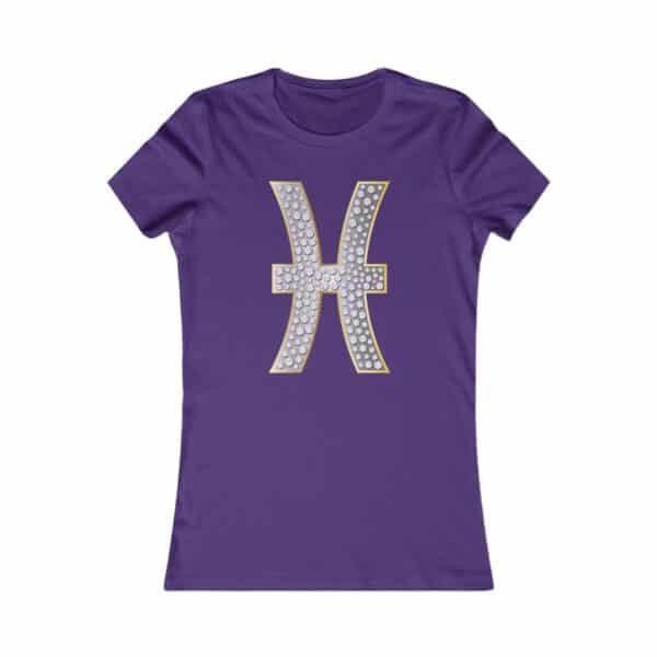 Pisces Symbol - Zodiac Collection - Women's T-shirt