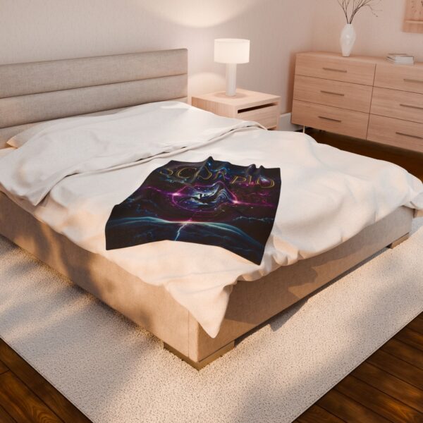 Scorpio Celestial Power Blanket – Velveteen Plush Throw for Sacred Comfort & Transformation - Image 20