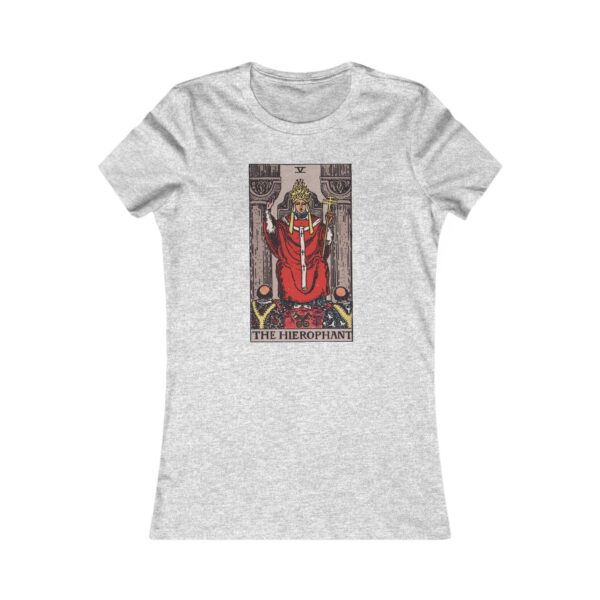 The Hierophant - Major Arcana Collection - Women's Favorite Tee by Unknown Truth Tarot - Image 5