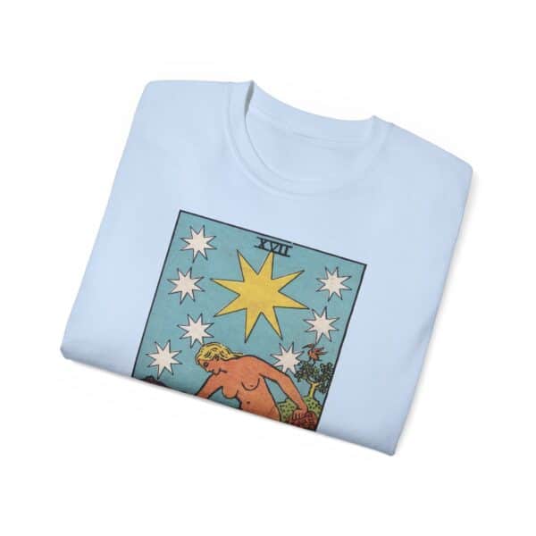 The Star - Major Arcana Collection - Unisex Ultra Cotton Tee by Unknown Truth Tarot - Image 4