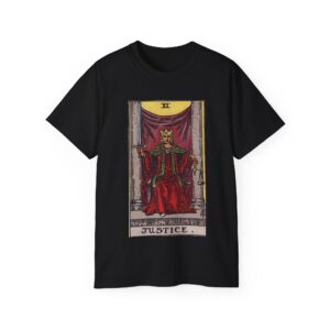 Justice - Major Arcana Collection - Unisex Ultra Cotton Tee by Unknown Truth Tarot