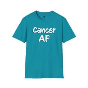 Cancer AF T-Shirt - Zodiac Collection - Unisex Softstyle Cotton Tee