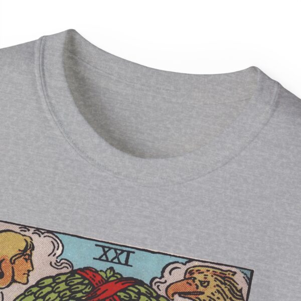 The World - Major Arcana Collection - Unisex Ultra Cotton Tee by Unknown Truth Tarot - Image 11