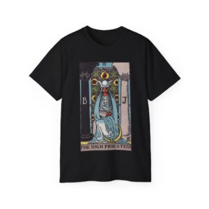 The High Priestess - Major Arcana Collection - Unisex Ultra Cotton Tee by Unknown Truth Tarot