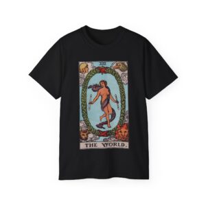 The World - Major Arcana Collection - Unisex Ultra Cotton Tee by Unknown Truth Tarot