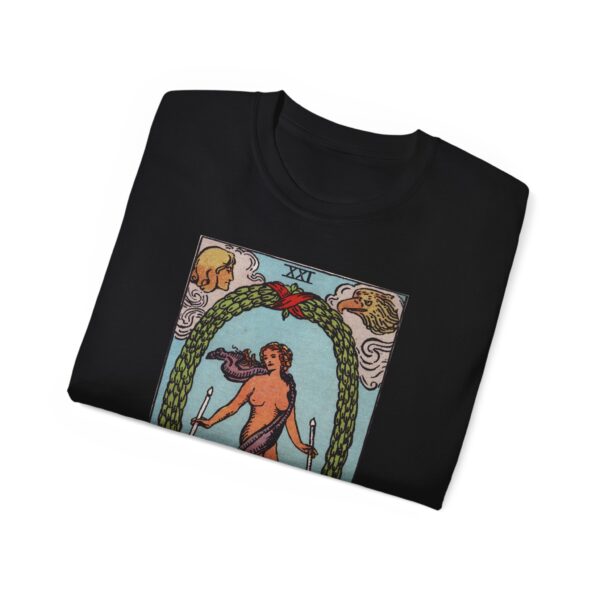 The World - Major Arcana Collection - Unisex Ultra Cotton Tee by Unknown Truth Tarot - Image 4