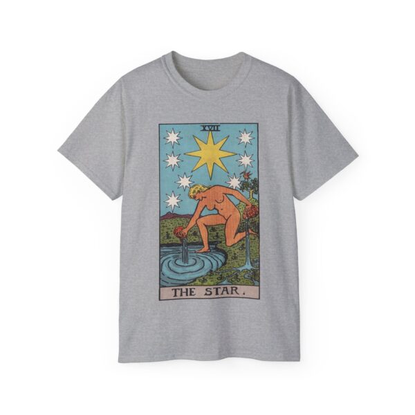 The Star - Major Arcana Collection - Unisex Ultra Cotton Tee by Unknown Truth Tarot - Image 13