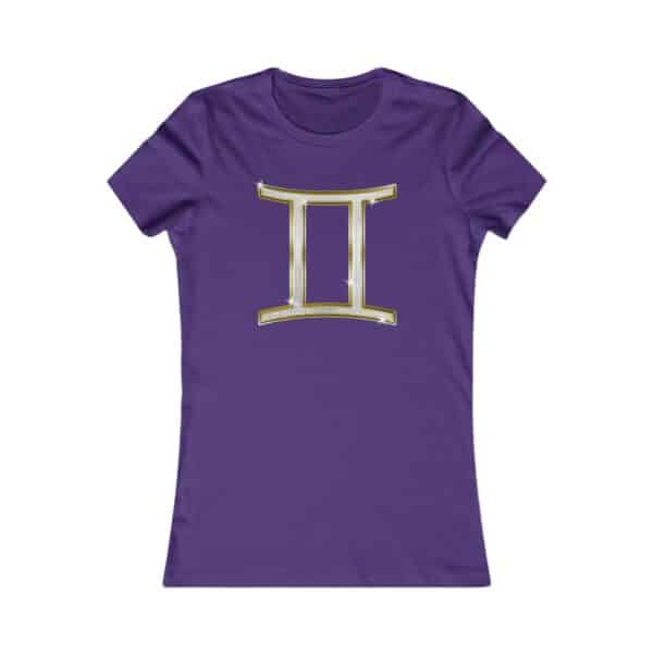 Gemini Symbol - Zodiac Collection - Women's Tee - Image 5