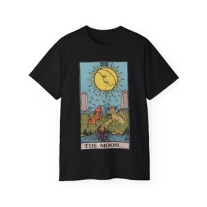 The Moon - Major Arcana Collection - Unisex Ultra Cotton Tee by Unknown Truth Tarot