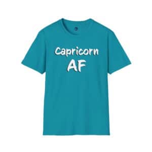 Capricorn AF - Zodiac Collection - Unisex Softstyle Cotton Tee