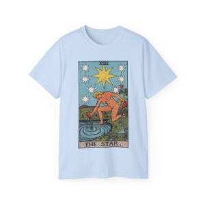 The Star - Major Arcana Collection - Unisex Ultra Cotton Tee by Unknown Truth Tarot