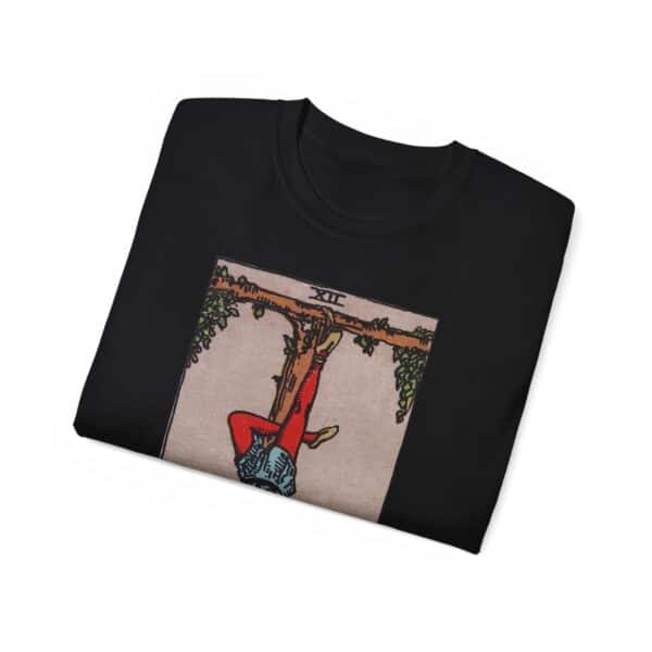 The Hanged Man - Major Arcana Collection - Unisex Ultra Cotton Tee by Unknown Truth Tarot - Image 4