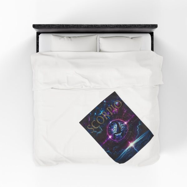 Scorpio Celestial Power Blanket – Velveteen Plush Throw for Sacred Comfort & Transformation - Image 24