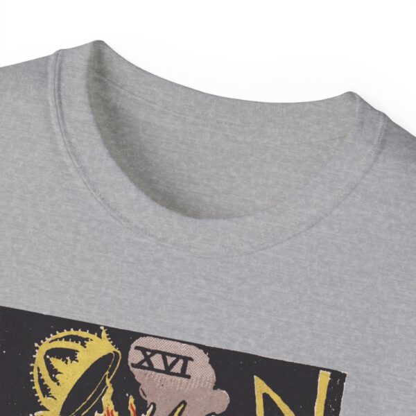 The Tower - Major Arcana Collection - Unisex Ultra Cotton Tee by Unknown Truth Tarot - Image 11