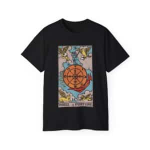 The Wheel of Fortune - Major Arcana Collection - Unisex Ultra Cotton Tee by Unknown Truth Tarot